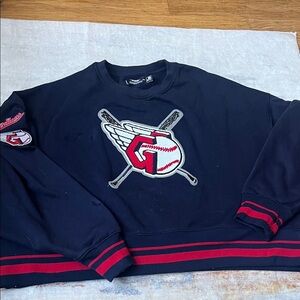 Guardians Navy Sweatshirt with Red Accents